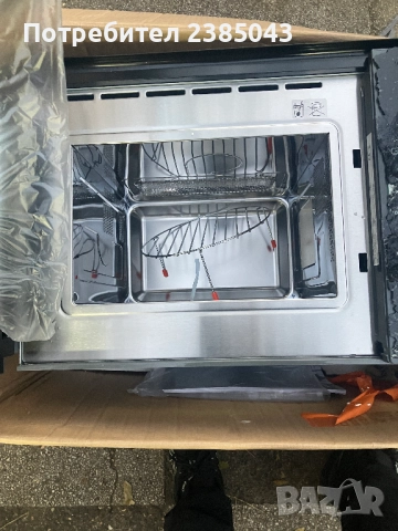 НОВА Neff Микровълнова фурна за вграждане с грил, снимка 4 - Микровълнови - 52777641