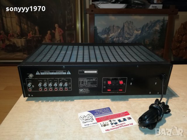 KENWOOD KA-57 STEREO AMPLIFIER-GERMANY 0511202048, снимка 13 - Ресийвъри, усилватели, смесителни пултове - 30689503