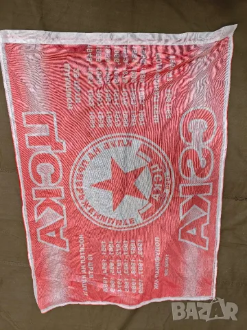 Знаме на ЦСКА 1990 Клуб на привържениците, снимка 6 - Антикварни и старинни предмети - 55771800