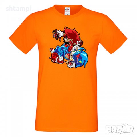 Мъжка тениска Mario Zombie VS Sonic Zombie Игра,Изненада,Подарък,Празник,Повод, снимка 18 - Тениски - 37238486