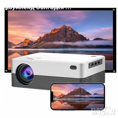 Smart TV BOX Wi-Fi Bluetooth Проектор 8K