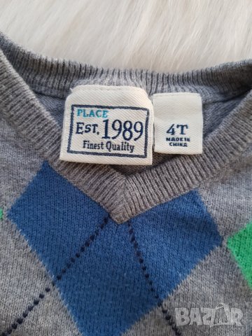 Пуловер за момче 4 години, снимка 2 - Детски пуловери и жилетки - 30812002
