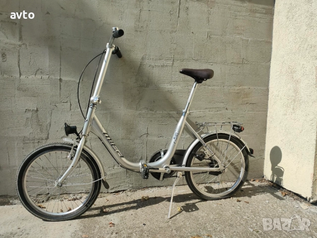 Нов германски алуминиев сгъваем велосипед - MIFA (20 цола), снимка 2 - Велосипеди - 51462394