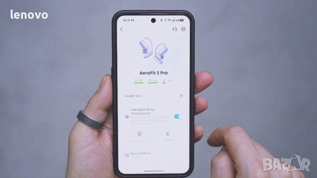 🎧 Soundcore AeroFit 2 Pro – Чисто нови, неразопаковани (Black), снимка 2 - Безжични слушалки - 53926331