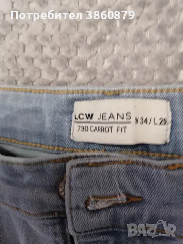 Дънкови панталони, снимка 2 - Панталони - 47706779