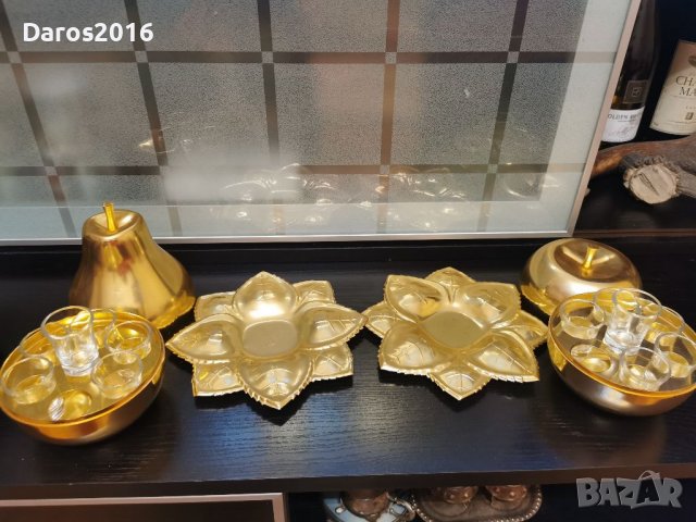 Комплекти чаши за ром, алуминий, снимка 14 - Антикварни и старинни предмети - 39829892