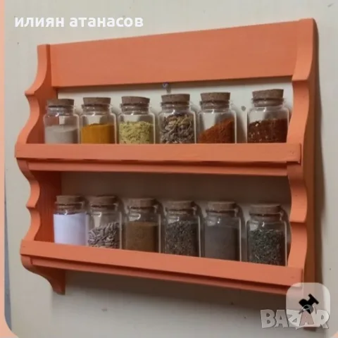 етажеркя за подправки, снимка 2 - Етажерки - 56356106