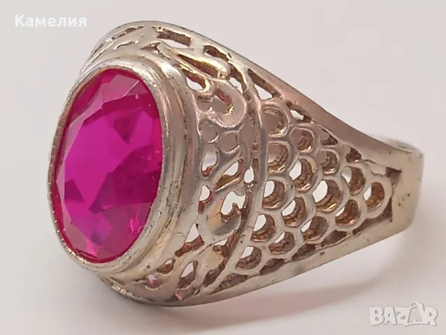 Руско сребро, снимка 2 - Пръстени - 49517291