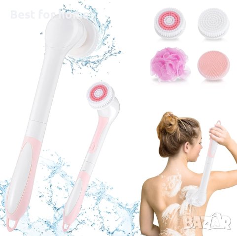 Ексфолираща козметична четка с 4 глави LSM1908 акумулаторна, снимка 7 - Други - 44237198