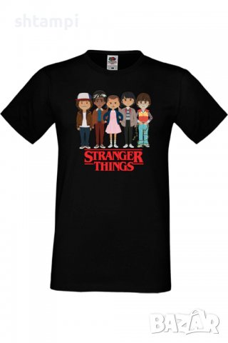 Мъжка тениска Stranger Things 3,Филм,Сериал,, снимка 2 - Тениски - 37568862