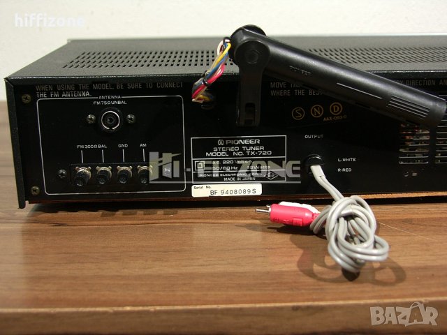 ТУНЕР   Pioneer tx-720 , снимка 7 - Ресийвъри, усилватели, смесителни пултове - 42776564