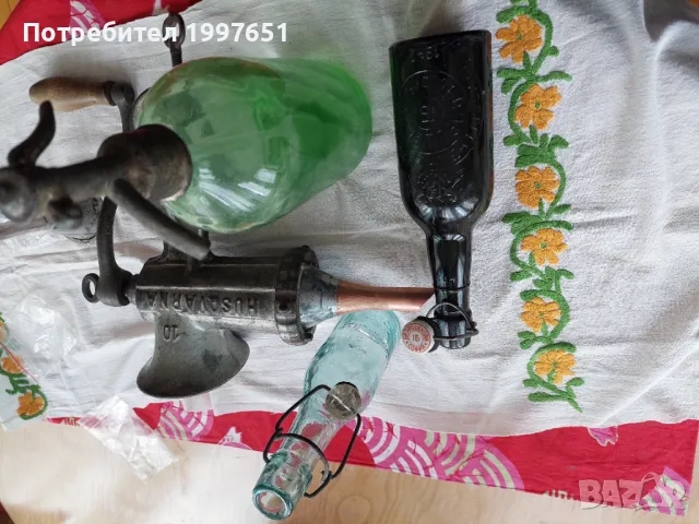  месомелачка и стари шишета, снимка 4 - Антикварни и старинни предмети - 47018548