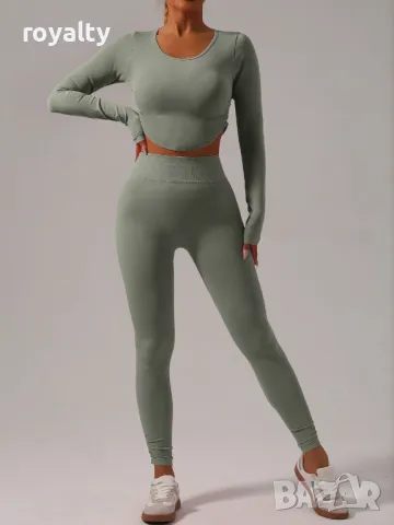Дамски спортни комплекти Различни цветове , снимка 3 - Спортни екипи - 49200361