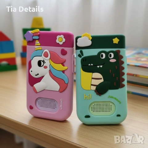 Образователен детски телефон с игри , камера и музика