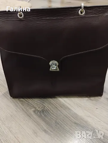 Чанта от естествена кожа, снимка 5 - Чанти - 50380963