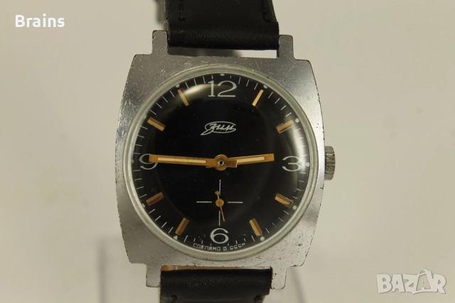 1970's ЗИМ Стар Руски Ръчен Часовник, снимка 4 - Мъжки - 51745806