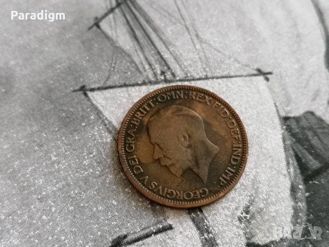 Монета - Великобритания - 1/2 (половин) пени | 1931г., снимка 2 - Нумизматика и бонистика - 34869475