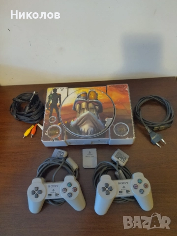 Продавам конзола Sony Playstation 1 SCPH-5552 (PS1) с чип
