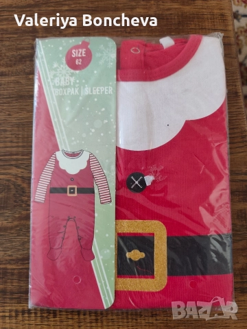 коледни бебешки бодита 