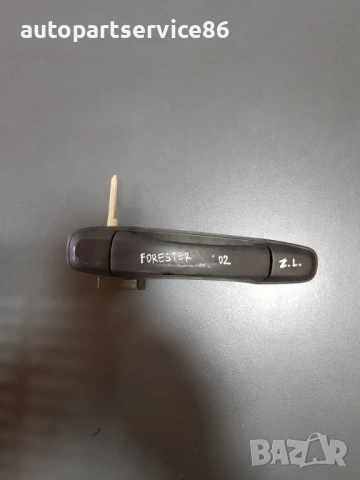 Външна дръжка за задна лява врата черна за Subaru Forester (2003–2008) 