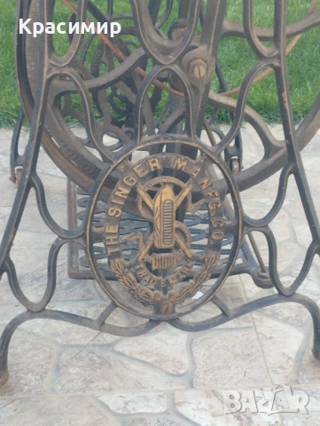  шевна машина Singer, снимка 6 - Антикварни и старинни предмети - 54337600