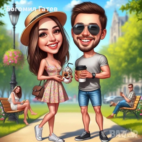 Дигитални карикатури по снимка – бързо и персонализирано, снимка 3 - Картини - 53301089