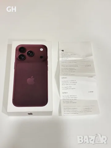 Наличен | iPhone 18 Pro 256 Gb Burgundy | 12 м. гаранция 
