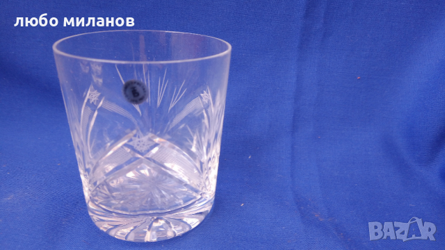 Български кристални чаши за уиски 5 бр, снимка 10 - Чаши - 44667296