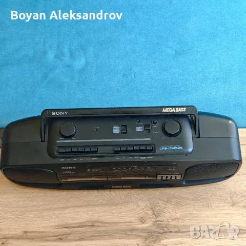 Двукасетъчен радиокасетофон Sony CFS-DW34S, снимка 10 - Радиокасетофони, транзистори - 55735754