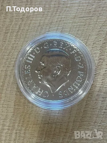 Промо!!! Сребро 1 oz Британия 2026, снимка 4 - Нумизматика и бонистика - 56117313