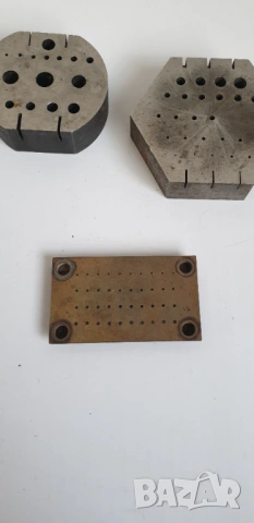 Шестоъгълни занитващи наковални, бижутерски инструменти, снимка 4 - Антикварни и старинни предмети - 54040866