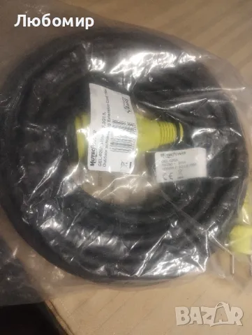 MutecPower 15 m захранващ удължителен кабел с щепсел Schuko за използване на открито 
3680w, снимка 3 - Разклонители и удължители - 47613657
