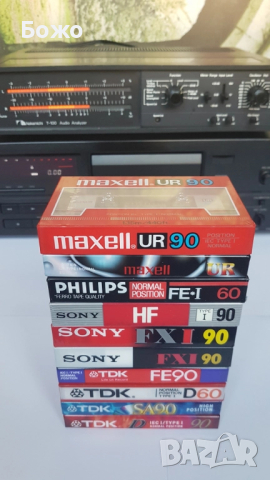 Различни модели чисто нови аудио касети., снимка 1