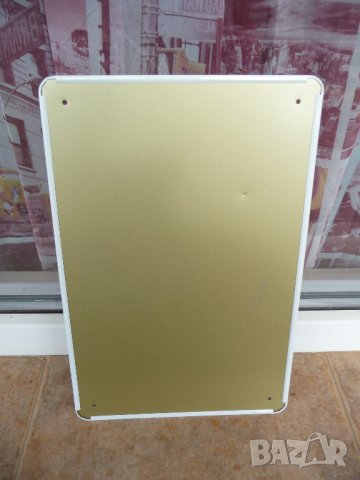 Метална табела бира National Brewing co Fine beer реклама , снимка 3 - Колекции - 42756065