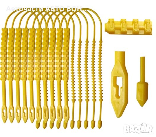 ПВЦ ВЕРИГИ ЗА СНЯГ/КАЛ АRO 10БР.К-Т, снимка 2 - Аксесоари и консумативи - 31074970