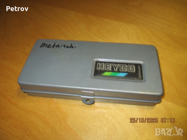 HEYCO 25-6 - MADE IN GERMANY - ORIGINAL HEYCO - 1/4" PROFI-Set ПРОФЕСИОНАЛЕН Комплект вложки 4-13 mm, снимка 3 - Клещи - 52260229