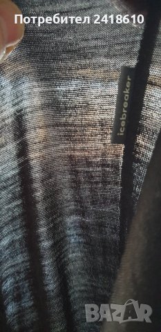 Icebreaker 200 Merino Granary LS Zip hoodie Womens Size L НОВО! ОРИГИНАЛ! Дамско горнище с цял цип!, снимка 12 - Спортни екипи - 44420456
