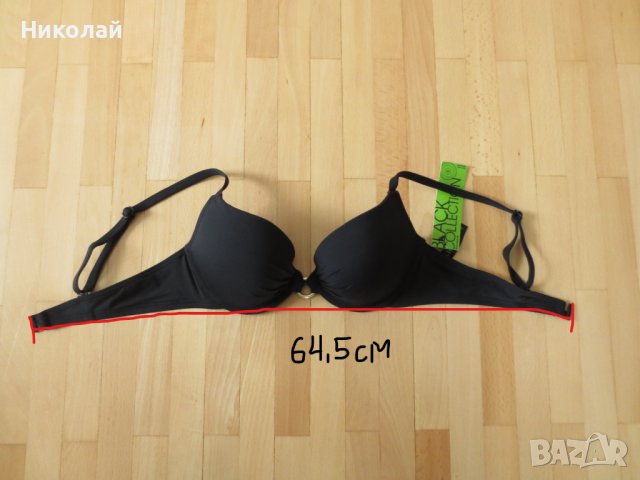 lindex black collection beachwear bra 80А бански, снимка 6 - Бански костюми - 36804689