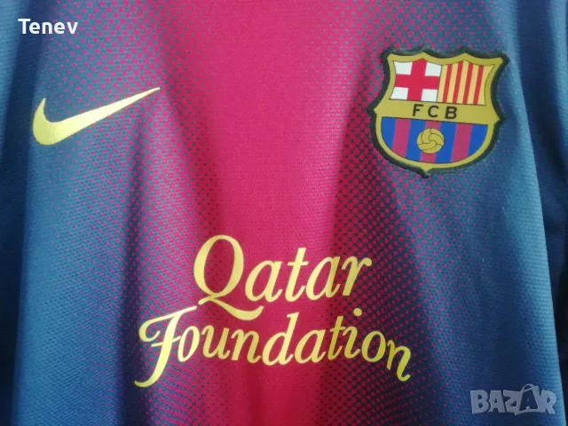 Barcelona Xavi Nike 2012/2013 оригинална тениска фланелка Барселона Шави екип , снимка 5 - Тениски - 56256010
