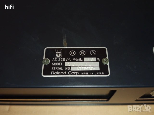 Стерео фленджър ефекти Roland SBF-325, снимка 7 - Китари - 53880511