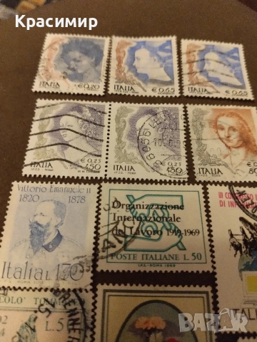 Пощенски марки Италия 