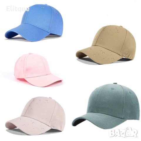 Класически дизайн регулируема шапка с козирка, снимка 3 - Шапки - 52888924