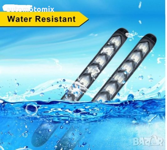 ДНЕВНИ СВЕТЛИНИ,DRL С БЯГАЩ МИГАЧ - 9LED,2бр,3574-6, снимка 5 - Аксесоари и консумативи - 39429565
