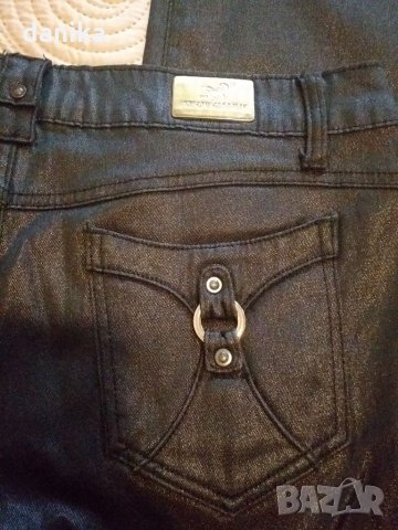 Дамски панталон с блясък М , снимка 4 - Панталони - 34453822