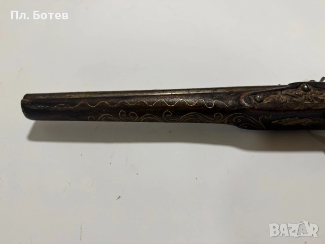 Стар османски пищов, снимка 6 - Антикварни и старинни предмети - 54358951