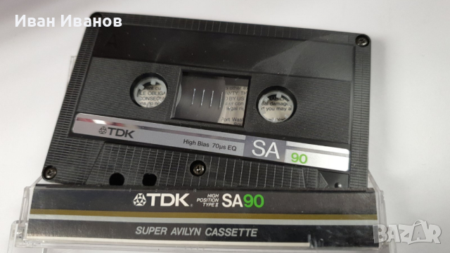 TDK SA 90 "Gold" японски аудиокасети , снимка 2 - Аудио касети - 44749330