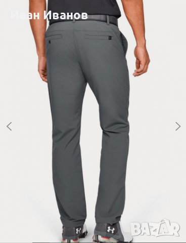 Панталон за голф и др ,  Under Armour Performance Taper - сив размер Л-ХЛ, снимка 3 - Панталони - 37658331