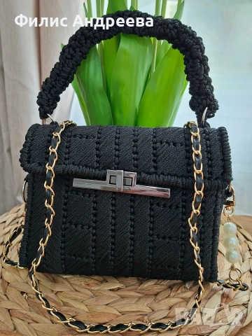 Ръчно изработени дамски чанти ✨, снимка 12 - Чанти - 53949324