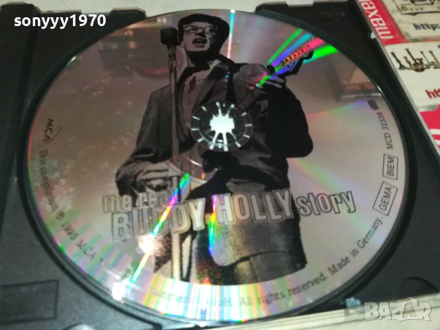 BUDDY HOLLY CD 0507251940, снимка 4 - CD дискове - 50919786