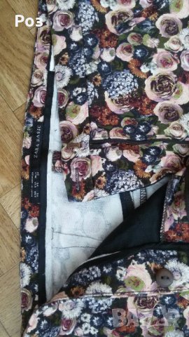 Дънкови панталони на цветя, снимка 7 - Дънки - 27790343